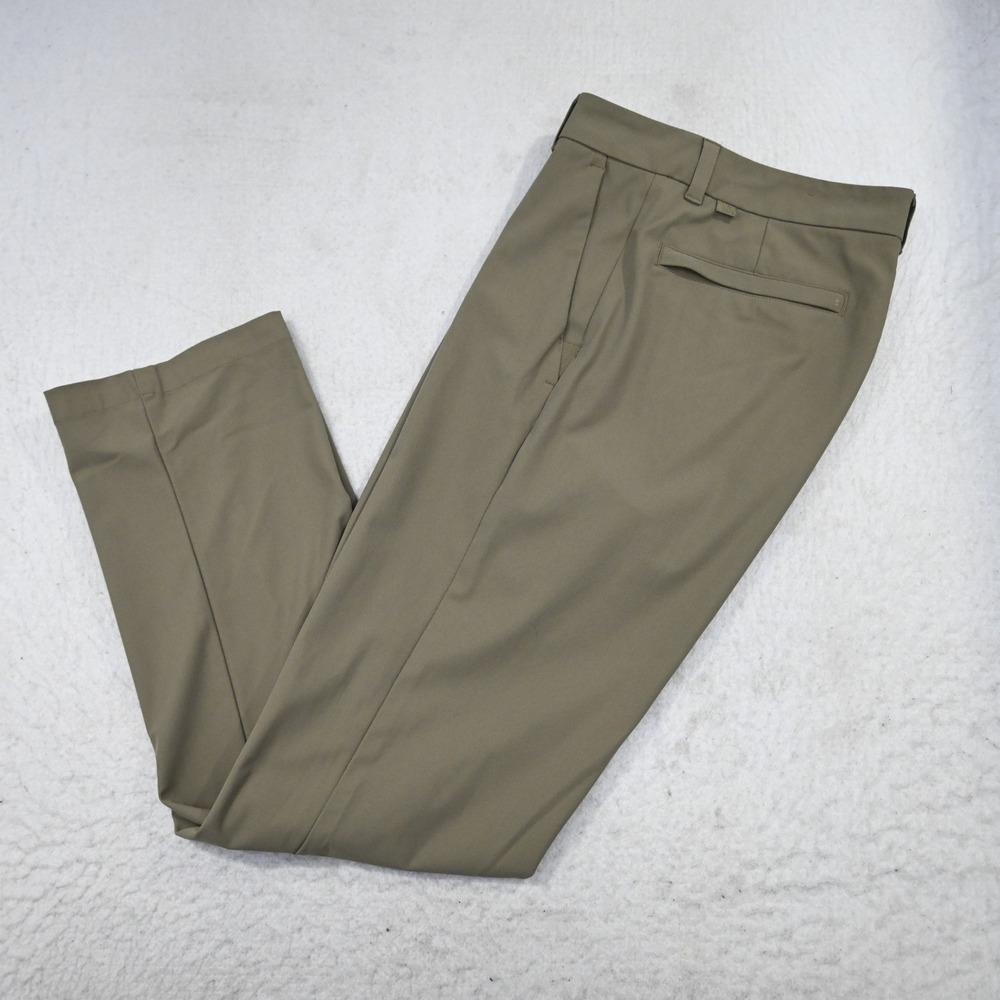 VRST Pants Mens 32x32 Beige Limitless Slim Fit Chino Golf Trousers